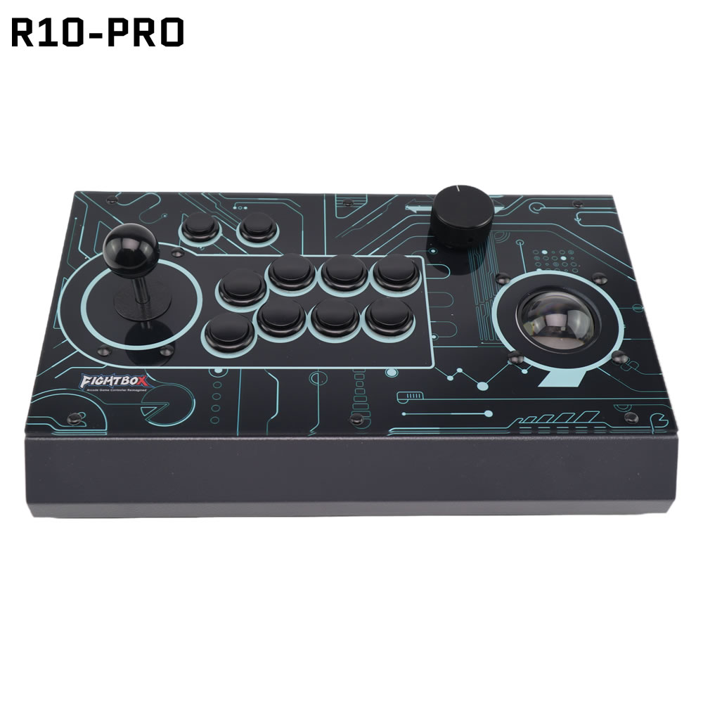 Trackball Controller Arcade - FightBox R10-PRO Arcade Fight Stick met