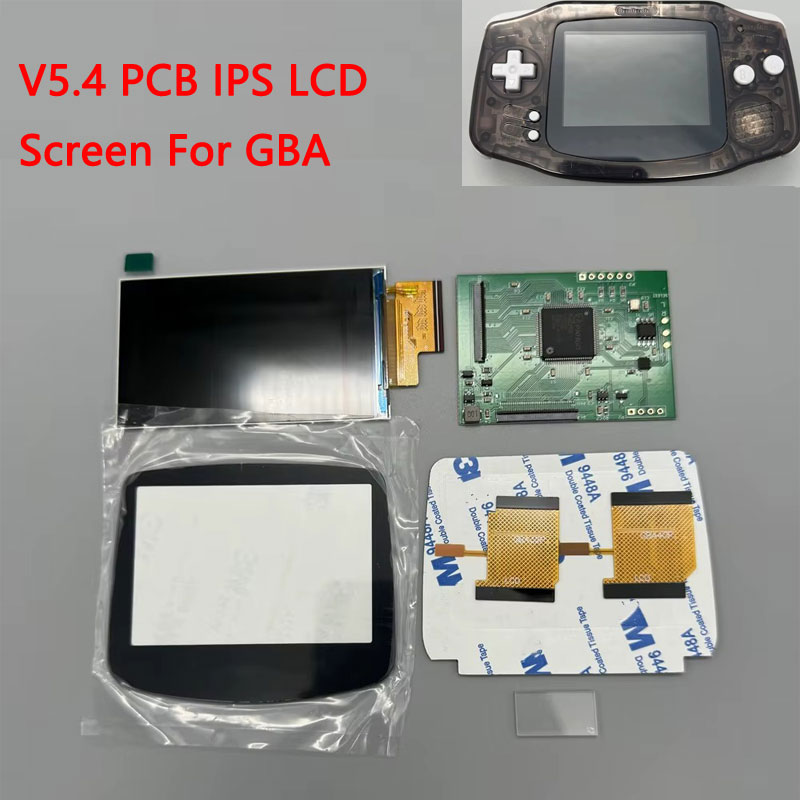 Arcade Button Pcb - V5.4 PCB IPS LCD-scherm voor GBA,