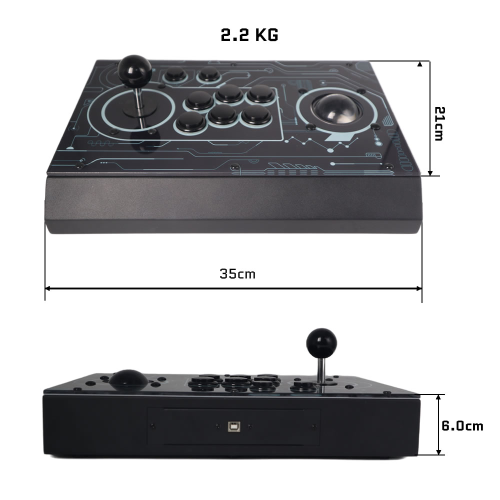 FightBox R10 Arcade Fightstick - Trackball Controller Arcade recensie en prijs