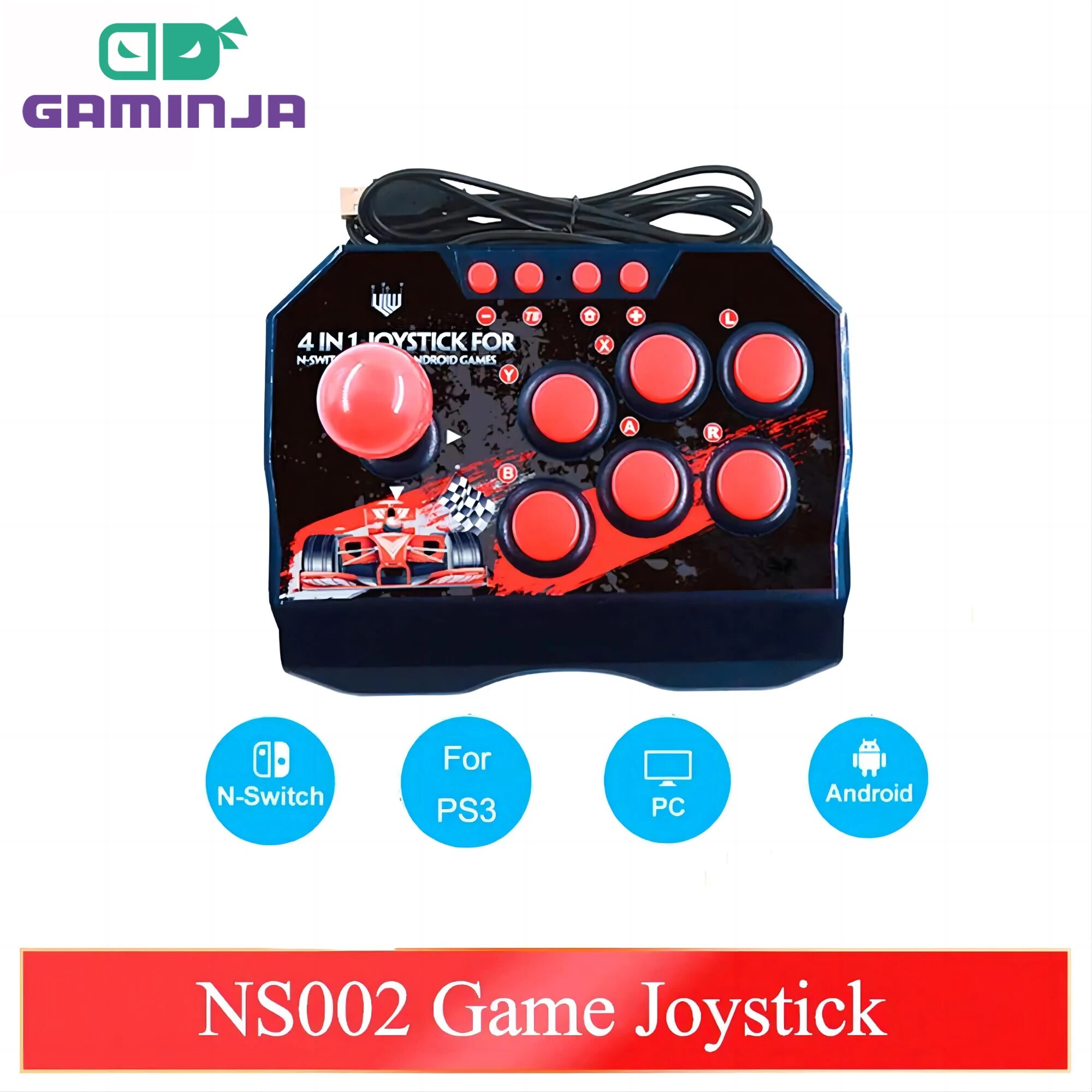GAMINJA NS002 4 In 1 Retro Arc - Arcade Game Jackpot recensie en prijs