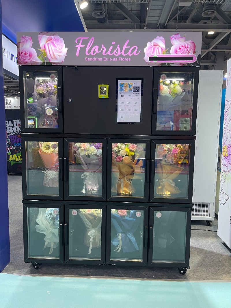 Bloemenautomaat met kluisjes,  - Bill Acceptor Vending recensie en prijs